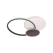 LED Chandelier with remote control KILLIAN 46W, 3 Circles, Cold/Warm/Neutral light, Dimmable, Black LED Chandeliers with Remote Control Default Title Alessandro Design