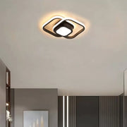 DUOFORM LED Chandelier, 21W, 3 Squares, Cold/Warm/Neutral light, Black LED Chandeliers Default Title Alessandro Design