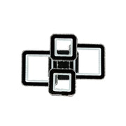 LED chandelier with remote control and crystal BLAKELY RGB 154W, 4 Squares, Cold/Warm/Neutral light, Dimmable, Black Crystal LED Chandeliers Default Title Alessandro Design
