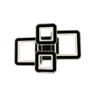 LED chandelier with remote control and crystal BLAKELY RGB 154W, 4 Squares, Cold/Warm/Neutral light, Dimmable, Black Crystal LED Chandeliers Default Title Alessandro Design