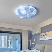 LED Chandelier EARTH 41W, Diameter 30cm, Cold/Warm/Neutral light, Blue LED Chandeliers Default Title Alessandro Design