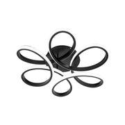 LED chandelier with remote control ELON 120W, Wavy, Cold/Warm/Neutral light, Dimmable, Black LED chandeliers with remote control Default Title Alessandro Design