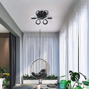 LED Chandelier VERTEX HELIX, 65W, Cold/Warm/Neutral light, Black LED Chandeliers Default Title Alessandro Design