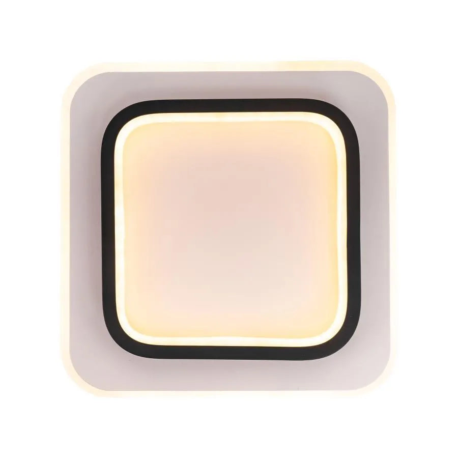 KHAI 20W LED ceiling light, Cold/Warm/Neutral light, Black White