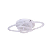 LED chandelier with remote control TIANA 78W, 3 Ellipse, Cold/Warm/Neutral light, Dimmable, White LED chandelier with remote control Default Title Alessandro Design