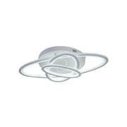 LED chandelier with remote control TIANA 78W, 3 Ellipse, Cold/Warm/Neutral light, Dimmable, White LED chandelier with remote control Default Title Alessandro Design