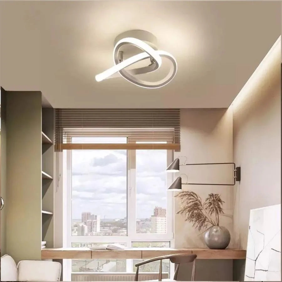 LED Chandelier VERTEX Flow 24W, Diameter 25cm, Cold/Warm/Neutral light, White Applied LED Chandeliers Default Title Alessandro Design