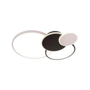 LED Chandelier with remote control KILLIAN 80W, 4 Circles, Cold/Warm/Neutral light, Dimmable, Black White LED Chandeliers with Remote Control Default Title Alessandro Design