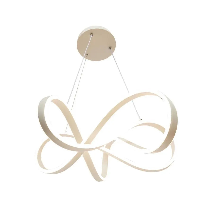 Suspended LED chandelier with remote control INFINITY HALO 69W, Cold/Warm/Neutral light, Dimmable, White, Height Adjustable LED Chandeliers with Remote Control Default Title Alessandro Design