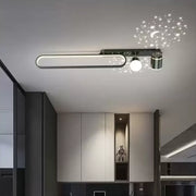 LED Chandelier MEISSUN 44W, Linear, Cold/Warm/Neutral light, Black LED Chandelier Default Title Alessandro Design