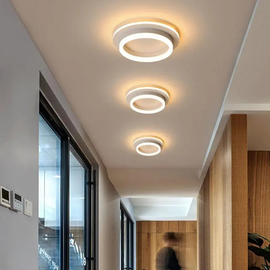 MODERN LED Chandelier 26W, Diameter 20cm, Round, Cold/Warm/Neutral light, White LED Chandeliers Default Title Alessandro Design