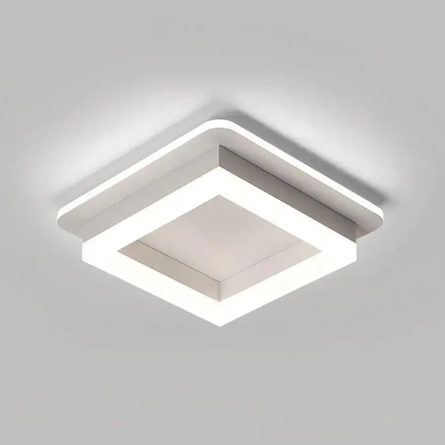 MODERN LED Chandelier 26W, Size 19.5x19.5, Square, Cold/Warm/Neutral light, White LED Chandelier Default Title Alessandro Design