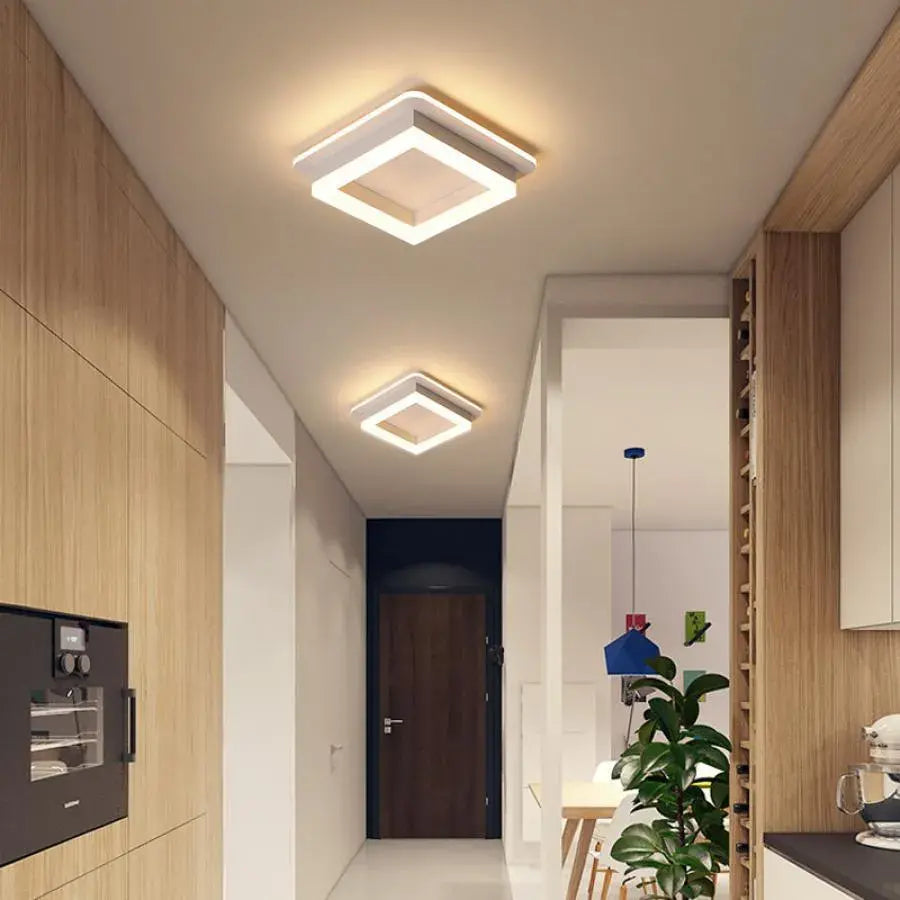 MODERN LED Chandelier 26W, Size 19.5x19.5, Square, Cold/Warm/Neutral light, White LED Chandelier Default Title Alessandro Design