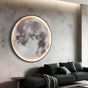 Moon Decorative LED Wall Light 54W Diameter 80CM Warm Neutral Cold Light 3000/4000/6000K LED Chandeliers with Remote Control Default Title Alessandro Design