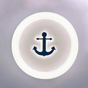 LED Chandelier NAVY 68W, Diameter 49cm, Cold/Warm/Neutral light, White Children's Chandeliers Default Title Alessandro Design