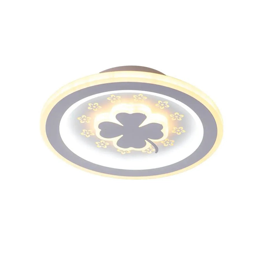 CLOVER LED RGB PINK 24W chandelier, Cold/Warm/Neutral light, White Default Title Alessandro Design