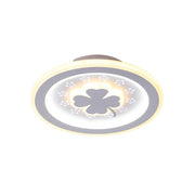 CLOVER LED RGB PINK 24W chandelier, Cold/Warm/Neutral light, White Default Title Alessandro Design