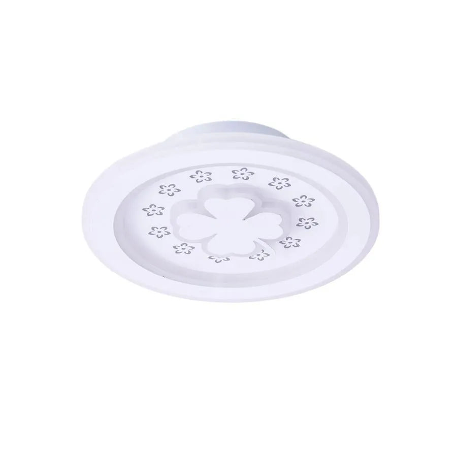 CLOVER LED RGB PINK 24W chandelier, Cold/Warm/Neutral light, White Default Title Alessandro Design