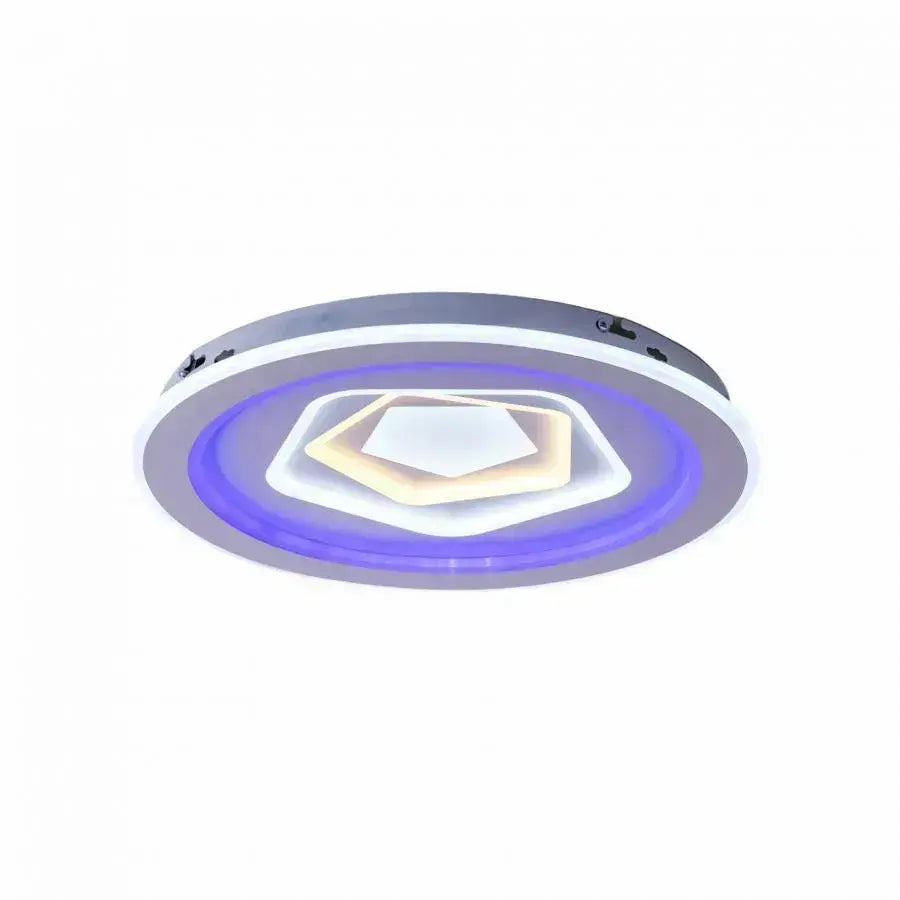 LED chandelier with remote control MEIRA RGB, 180W, Cold/Warm/Neutral light, Dimmable, White LED chandeliers with remote control Default Title Alessandro Design