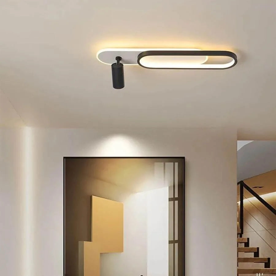 Ruby LED Chandelier 40W Black White LED Chandelier Default Title Alessandro Design