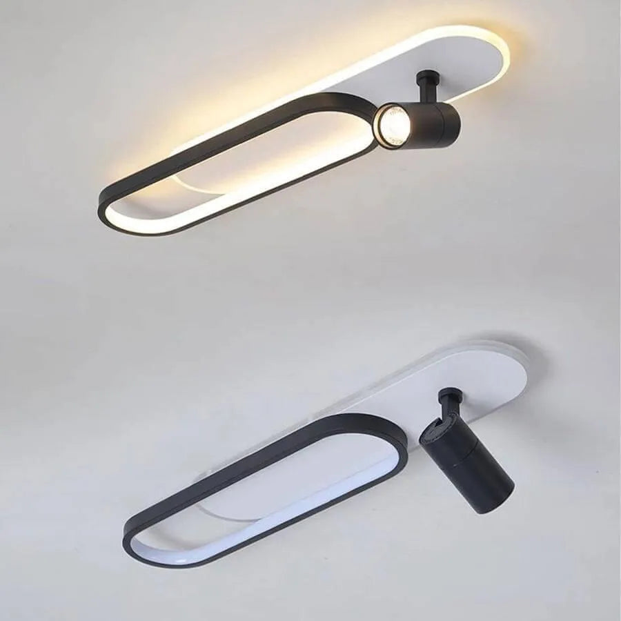 Ruby LED Chandelier 40W Black White LED Chandelier Default Title Alessandro Design