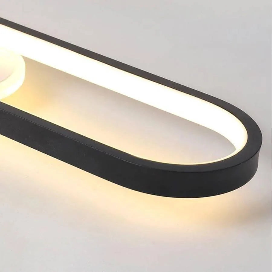 Ruby LED Chandelier 40W Black White LED Chandelier Default Title Alessandro Design