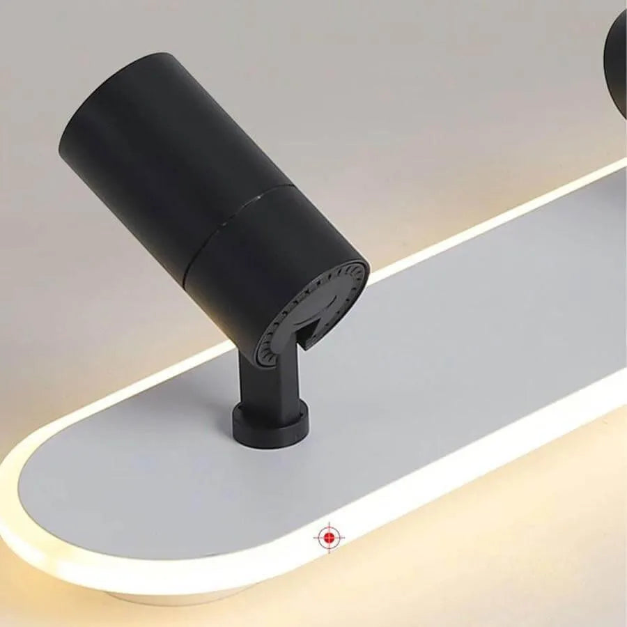 Ruby LED Chandelier 40W Black White LED Chandelier Default Title Alessandro Design