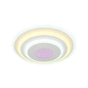 LED Chandelier NIVARA 3D 20W, Diameter 30cm, Cold/Warm/Neutral light, White Applied LED Chandeliers Default Title Alessandro Design