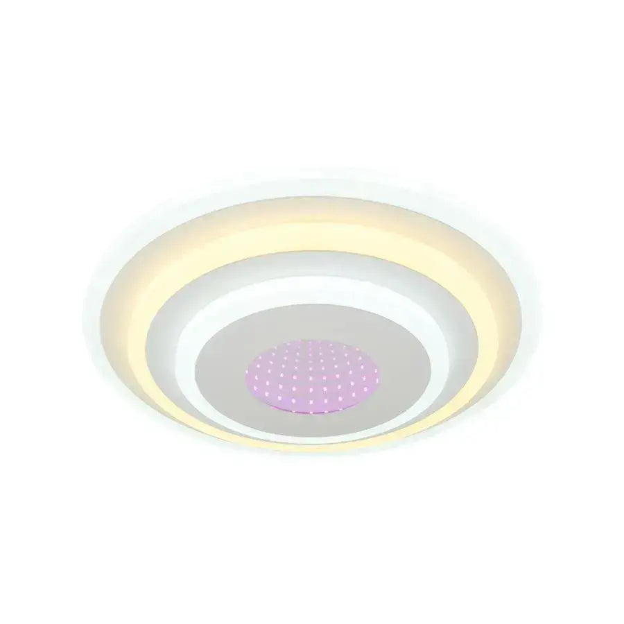 LED Chandelier NIVARA 3D 20W, Diameter 30cm, Cold/Warm/Neutral light, White Applied LED Chandeliers Default Title Alessandro Design