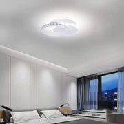 Crystal LED chandelier SOFIA 24W, Cold/Warm/Neutral light, White LED chandelier Default Title Alessandro Design