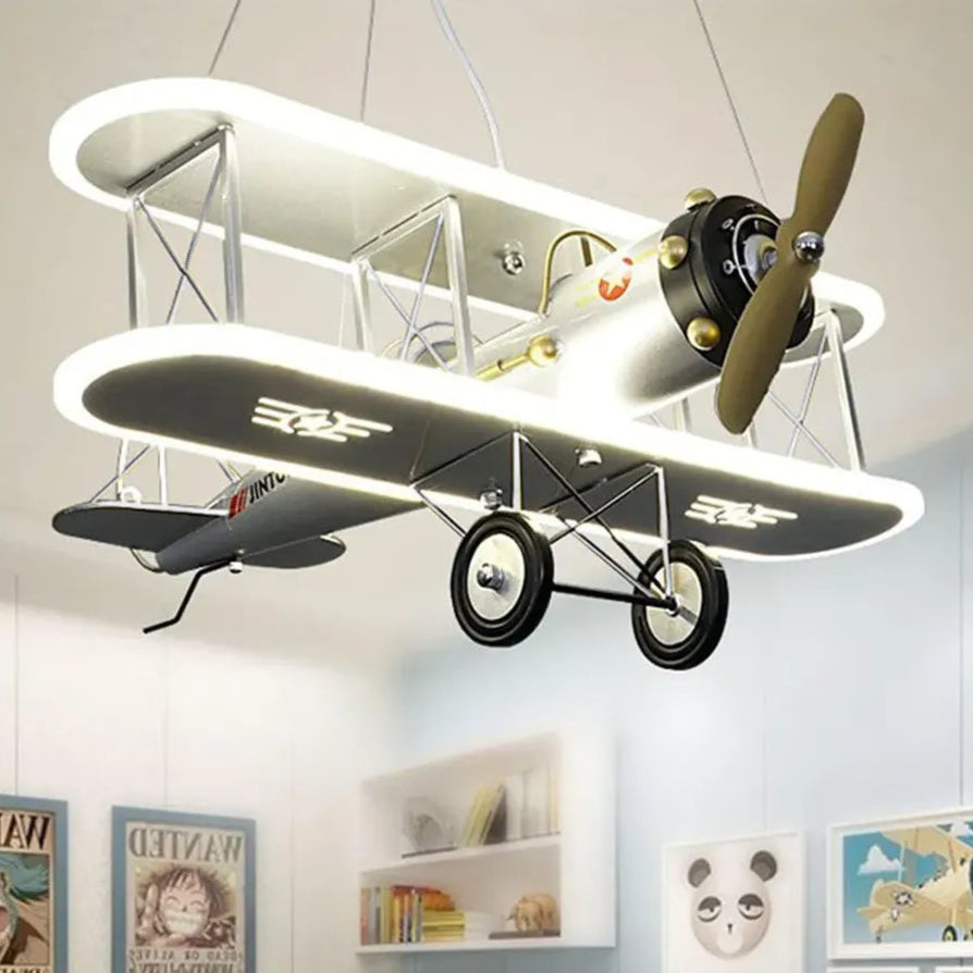 Hanging LED chandelier AVION 148W, Cold/Warm/Neutral light, Silver Children's Chandeliers Default Title Alessandro Design