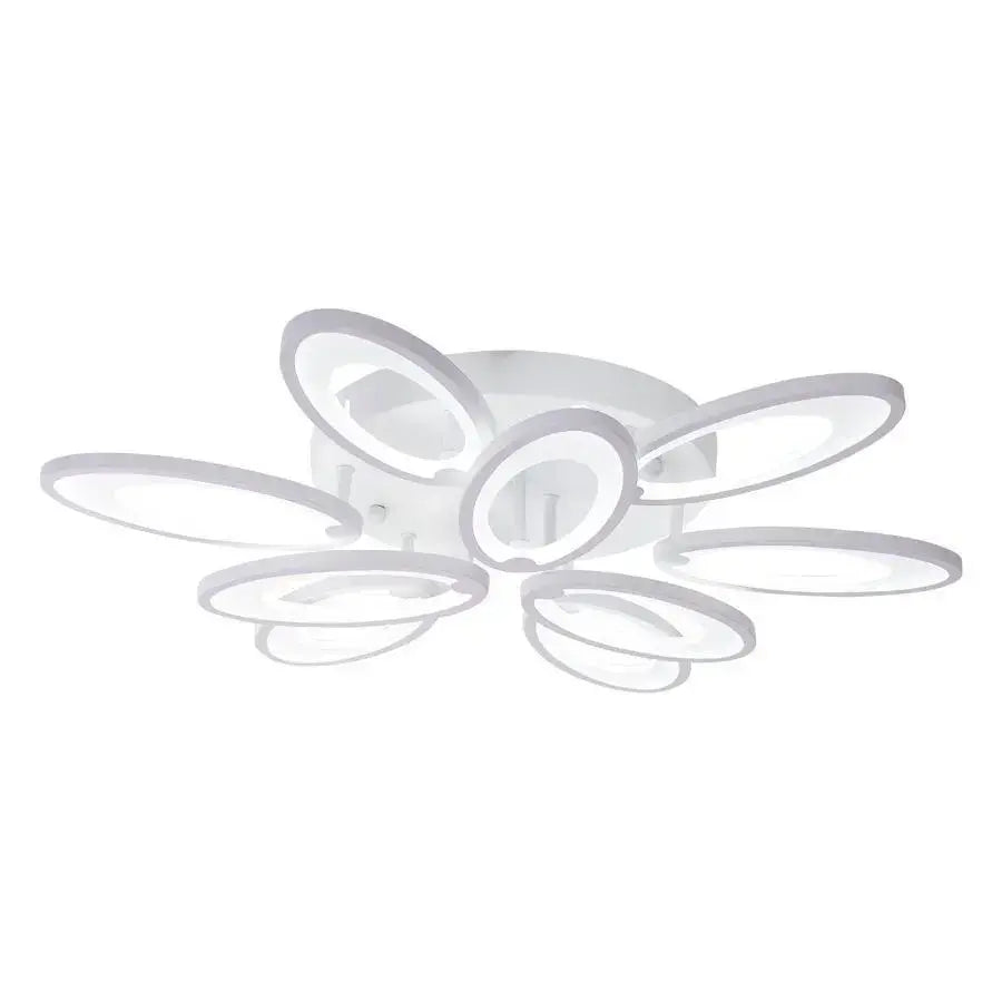 LED Chandelier with remote control SUNFLOWER 98W, 9 Elements, Cold/Warm/Neutral light, Dimmable, White LED Chandeliers with Remote Control Default Title Alessandro Design