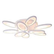 LED Chandelier with remote control SUNFLOWER 98W, 9 Elements, Cold/Warm/Neutral light, Dimmable, White LED Chandeliers with Remote Control Default Title Alessandro Design