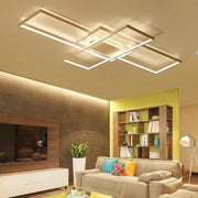 LED Chandelier with remote control LANDYN 78W, Cold/Warm/Neutral light, Dimmable, White LED Chandeliers with Remote Control Default Title Alessandro Design