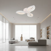 LED chandelier with remote control ORCHID 40W, 3 Petals, Cold/Warm/Neutral light, Dimmable, White LED chandelier with remote control Default Title Alessandro Design