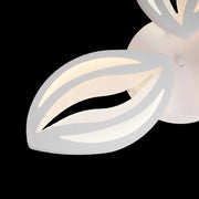 LED chandelier with remote control ORCHID 40W, 3 Petals, Cold/Warm/Neutral light, Dimmable, White LED chandelier with remote control Default Title Alessandro Design