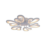 LED chandelier with remote control BLOSSOM 78W, 6 Petals, Diameter 60cm, Cold/Warm/Neutral light, Dimmable, White LED chandelier with remote control Default Title Alessandro Design