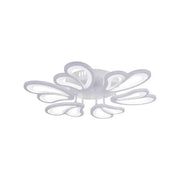LED chandelier with remote control BLOSSOM 78W, 6 Petals, Diameter 60cm, Cold/Warm/Neutral light, Dimmable, White LED chandelier with remote control Default Title Alessandro Design