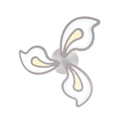 LED chandelier with remote control GLORIOSA 40W, 3 Petals, Cold/Warm/Neutral light, Dimmable, White LED chandelier with remote control Default Title Alessandro Design