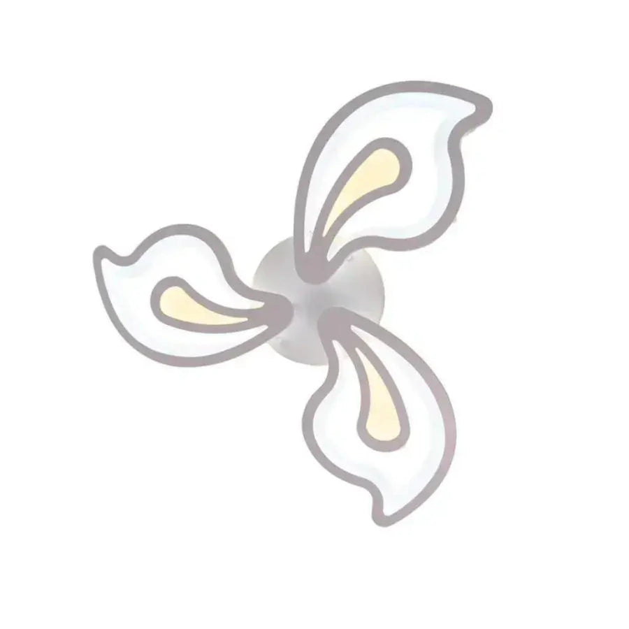 LED chandelier with remote control GLORIOSA 40W, 3 Petals, Cold/Warm/Neutral light, Dimmable, White LED chandelier with remote control Default Title Alessandro Design