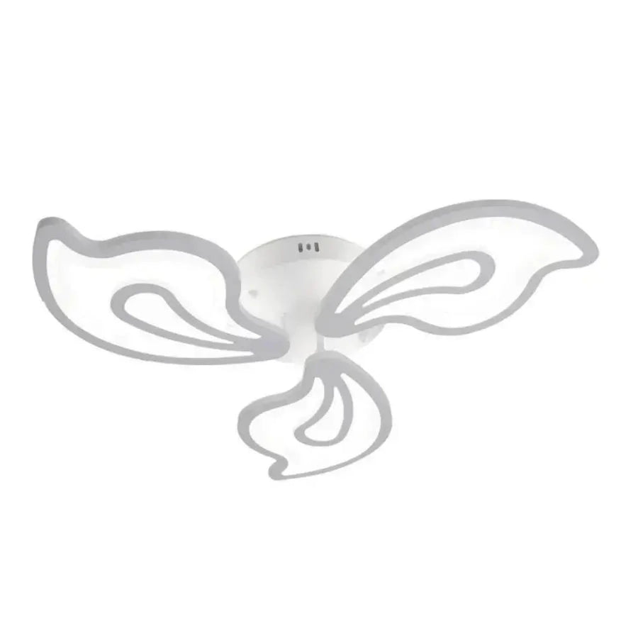 LED chandelier with remote control GLORIOSA 40W, 3 Petals, Cold/Warm/Neutral light, Dimmable, White LED chandelier with remote control Default Title Alessandro Design