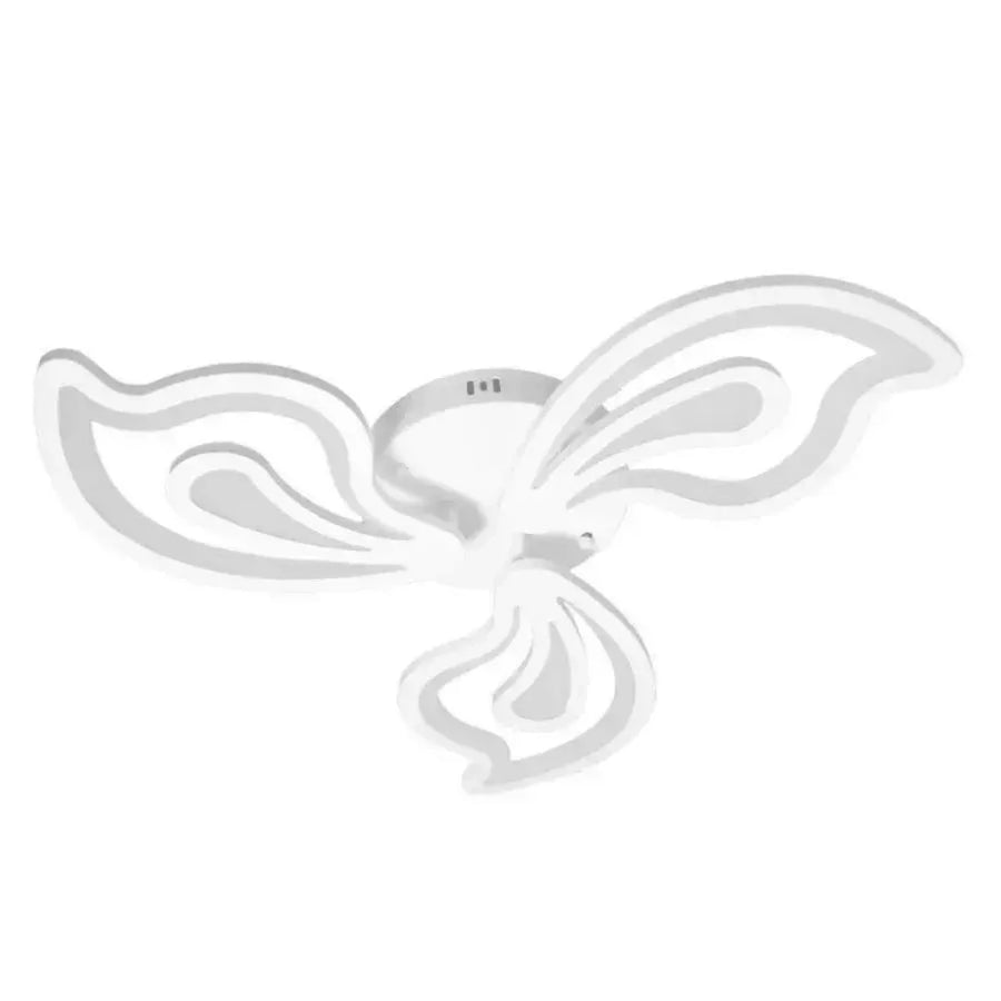 LED chandelier with remote control GLORIOSA 40W, 3 Petals, Cold/Warm/Neutral light, Dimmable, White LED chandelier with remote control Default Title Alessandro Design