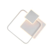 LED chandelier with remote control ANEMONA 75W, 3 Squares, Cold/Warm/Neutral light, Dimmable, White LED chandelier with remote control Default Title Alessandro Design