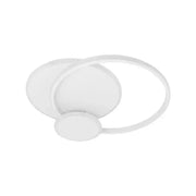 LED chandelier with remote control SILVIAN, 58W, 3 Circles, Cold/Warm/Neutral light, Dimmable, White LED chandelier with remote control Default Title Alessandro Design
