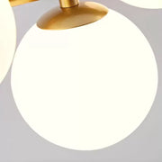 Modern chandelier LOFT Pavilion, 7x G9, Gold, Metal, Height Adjustable Modern Chandeliers Default Title Alessandro Design