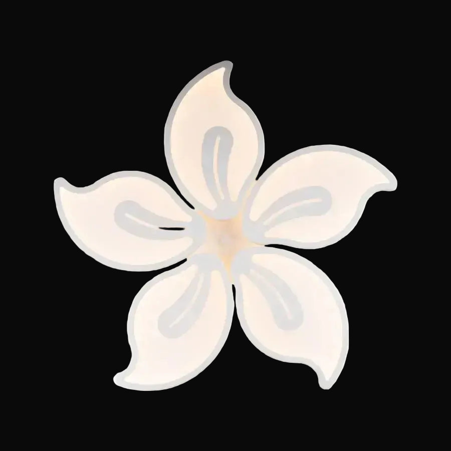 LED chandelier with remote control JASMINE 66W, 5 Petals, Cold/Warm/Neutral light, Dimmable, White LED chandelier with remote control Default Title Alessandro Design