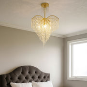 Ander Crystal Chandelier, 4xE14, Diameter 45cm, Gold Crystal Chandeliers Default Title Alessandro Design