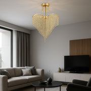 Ander Crystal Chandelier, 4xE14, Diameter 45cm, Gold Crystal Chandeliers Default Title Alessandro Design