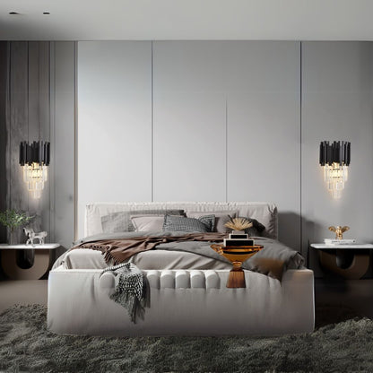 Aplica Candelabru Cristal BLOIS Piccolo, 2xE14, Negru Aplice de Interior Default Title Alessandro Design