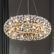 Crystal Chandelier SEGOVIA Magno 12x E14, Diameter 60cm, Shiny Gold, Adjustable Height Crystal Chandeliers Default Title Alessandro Design
